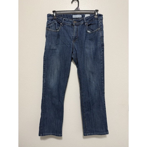 EZEKIEL Men's 302 EZ Rider Jeans Men's 34 Blue Straight Leg Denim OUT OF STOCK